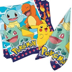 Tovagliolo 33 x 33 cm Pokemon, 16 pz, 7AM9904821