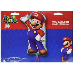 Pallone foil Supershape 33" - 83 cm Supermario, 1 pz, 7A3201001