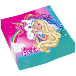Tovagliolo 33 x 33 cm Barbie Dreamtopia 20 pz, 7AM9902525