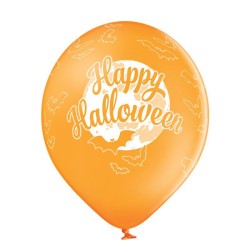 Palloncini in Lattice Happy Halloween Pastel Balloons pz.6