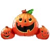 Palloncino SuperShape XL Trio Smiley Pumpkin Halloween 88 x 56 cm