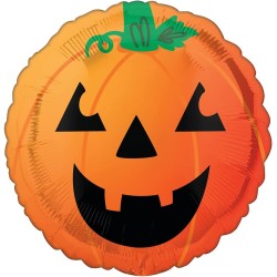 Palloncino in Mylar Spooky Pumpkin h 43 cm