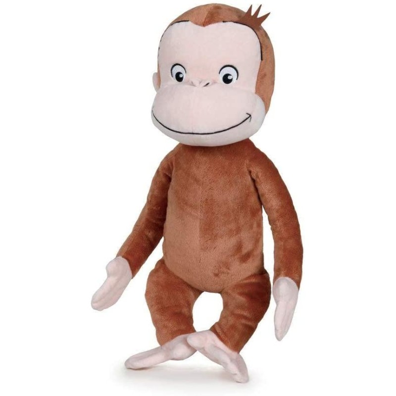 Grandi Giochi - Curioso Come George Peluche 50 cm - CUU01000