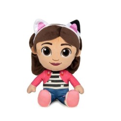 Grandi Giochi - Gabby s Dollhouse - Gabby Peluche 25 cm Netflix - GAB11258