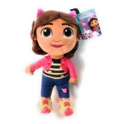 Grandi Giochi - Gabby s Dollhouse - Gabby Peluche 25 cm Netflix - GAB11258