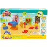 Grandi Giochi - Play Doh Blocks, Set Lettere e Numeri 24 Pezzi con Costruzioni e Pasta da Modellare, Pld04000