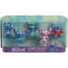 Giochi Preziosi - Stitch, Cofanetto 5 statuette, 7,5 cm, Giocattoli per Bambini dai 3 anni in su, TTC16