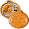 Decora - Stampo Zucca Arancione Ø 30 x h 5 cm Antiaderente, Acciaio - 0075045