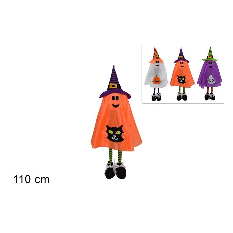 Due Esse - Fantasmino Halloween h 110 cm, 3 assortimenti - 060293