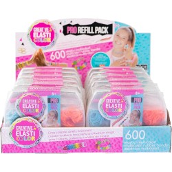 Nice Group - Elasticolor Pro Refill Set Mini, Scatola con Elastici colorati per costruire Braccialetti e Collane - 03005