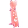 Nice Group - Peluche MOMOMI Kurai Yuki 80 cm, 1 Pupazzo Gatto Rosa Salmone, 48100