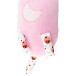 Nice Group - Peluche MOMOMI Kurai Mimi 80 cm, 1 Pupazzo Gatto Rosa - 48102