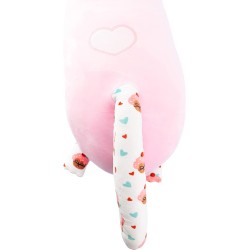 Nice Group - Peluche MOMOMI Kurai Mimi 80 cm, 1 Pupazzo Gatto Rosa - 48102