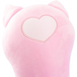 Nice Group - Peluche MOMOMI Kurai Mimi 80 cm, 1 Pupazzo Gatto Rosa - 48102