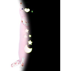 Nice Group - Peluche MOMOMI Kurai Mimi 80 cm, 1 Pupazzo Gatto Rosa - 48102