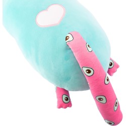 Nice Group - Peluche MOMOMI Kurai Kiki 80 cm, 1 Pupazzo Gatto Verde Tiffany - 48106