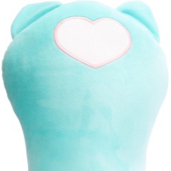 Nice Group - Peluche MOMOMI Kurai Kiki 80 cm, 1 Pupazzo Gatto Verde Tiffany - 48106