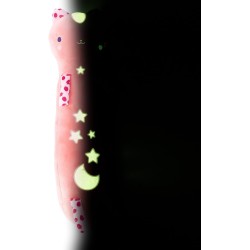 Nice Group - Peluche MOMOMI Cisai Yuki 60 cm, 1 Pupazzo Gatto Rosa Salmone - 48201