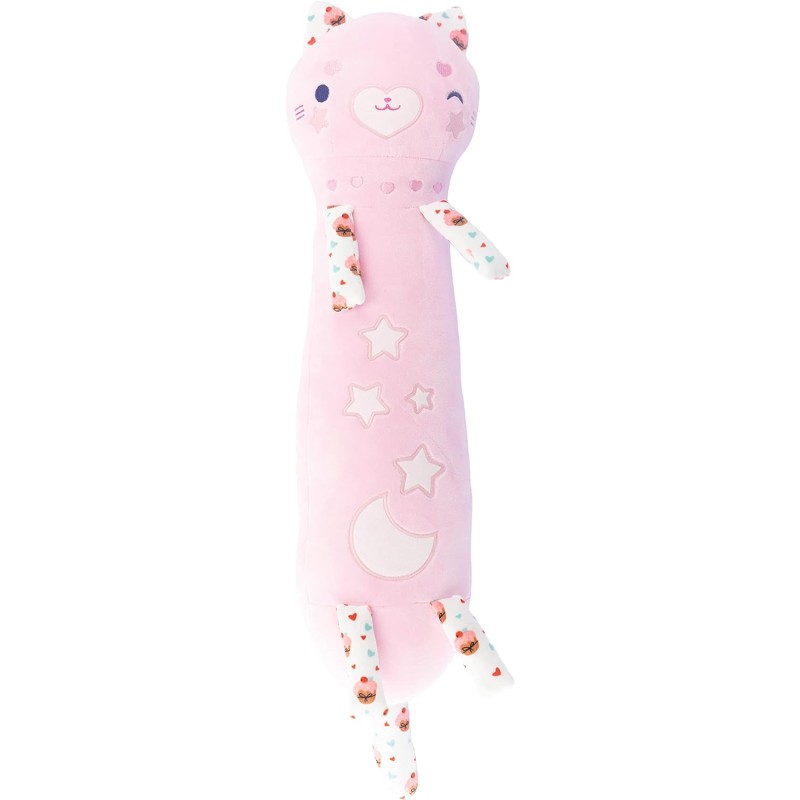 Nice Group - Peluche MOMOMI Cisai Mimi 60 cm, 1 Pupazzo Gatto Rosa - 48202