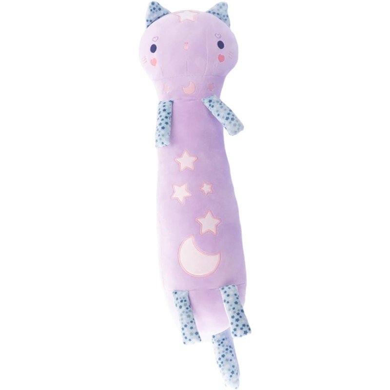 Nice Group - Peluche MOMOMI Cisai Lilo 60 cm, 1 Pupazzo Gatto Lilla - 48205