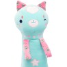 Nice Group - Peluche MOMOMI Cisai Kiki 60 cm, 1 Pupazzo Gatto Verde Tiffany - 48206