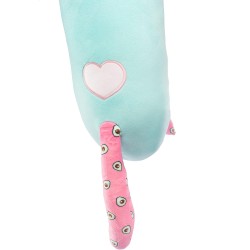 Nice Group - Peluche MOMOMI Cisai Kiki 60 cm, 1 Pupazzo Gatto Verde Tiffany - 48206