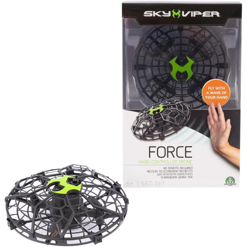 Giochi Preziosi - Sky Viper - Hover Sphere Drone Ø 12 cm - KYN1000