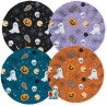 8 Piatti Carta Happy Halloween 20 cm - 75436