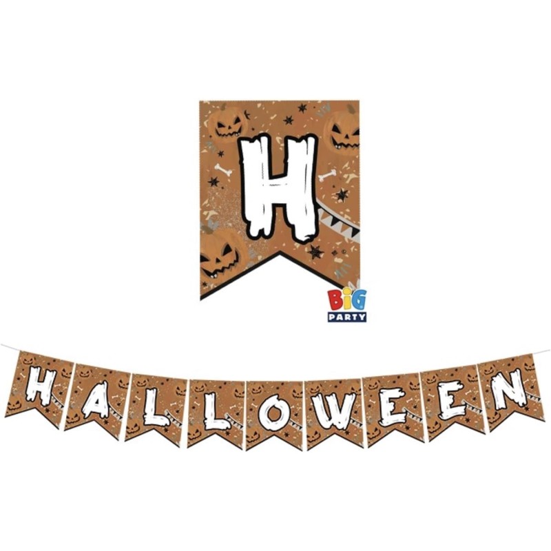 Festone Scritta Coda Rondine Halloween - DI75911