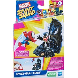 Hasbro - Marvel stunt squad - Villain Spiderman Vs Venom F7068
