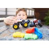 Hot Wheels - Monster Truck Veicolo a Sorpresa in Scala 1:64 con Ruote Giganti, da Collezione - FYJ44