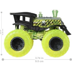 Hot Wheels - Monster Truck Veicolo a Sorpresa in Scala 1:64 con Ruote Giganti, da Collezione - FYJ44