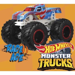 Hot Wheels - Monster Truck Veicolo a Sorpresa in Scala 1:64 con Ruote Giganti, da Collezione - FYJ44