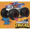 Hot Wheels - Monster Truck Veicolo a Sorpresa in Scala 1:64 con Ruote Giganti, da Collezione - FYJ44