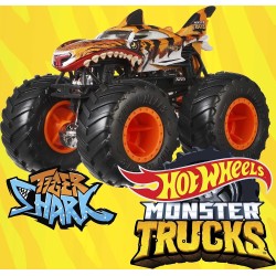 Hot Wheels - Monster Truck Veicolo a Sorpresa in Scala 1:64 con Ruote Giganti, da Collezione - FYJ44