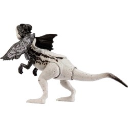 Mattel - Jurassic World Strike Attack Dilophosaurus Action Figure - HLN70