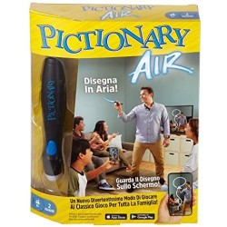 Mattel - Pictionary Air Gioco per Disegnare in Aria, Gioco per Famiglie, Lingua Italiana, 8+ Anni, GPR22