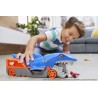 Hot Wheels - PlaySet Trasportatore Squalo Divoratore con Macchinina - GVG36