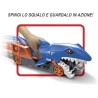 Hot Wheels - PlaySet Trasportatore Squalo Divoratore con Macchinina - GVG36