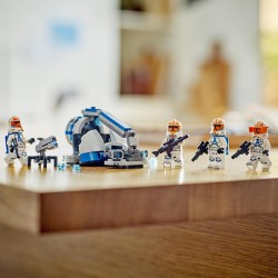 LEGO - Star Wars Battle Pack Clone Trooper della 332a Compagnia di Ahsoka, Set di Giochi da Costruire da The Clone Wars con Veic