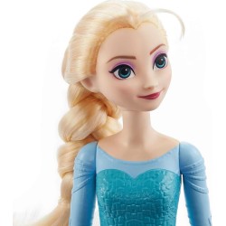 Mattel - Disney Frozen - Elsa bambola con abito esclusivo e accessori ispirati ai film Disney Frozen 1, Giocattolo per Bambini 3