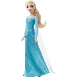 Mattel - Disney Frozen - Elsa bambola con abito esclusivo e accessori ispirati ai film Disney Frozen 1, Giocattolo per Bambini 3