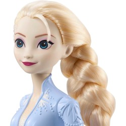 Mattel - Disney Frozen - Elsa bambola con abito esclusivo e accessori ispirati ai film Disney Frozen 2, Giocattolo per Bambini 3