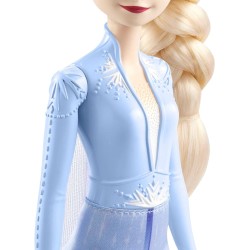Mattel - Disney Frozen - Elsa bambola con abito esclusivo e accessori ispirati ai film Disney Frozen 2, Giocattolo per Bambini 3