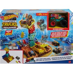 Mattel - Hot Wheels - Monster Trucks: Playset Arena Smashers - HNB94