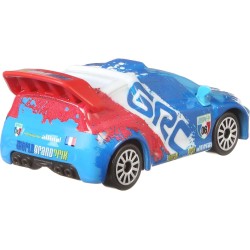 Mattel - Disney Pixar Cars - Raoul ÇaRoule Die-Cast 1:55 Colore Azzurro/Bianco/Rosso - GBV52