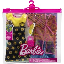 Mattel - Barbie - Fashions: Vestito e Camicetta a Fiori - HBV71