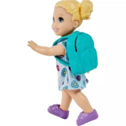 Mattel - Barbie Carriere - Barbie Insegnante, bambola insegnante mora e bambola bambina bionda, con accessori come lavagna a fog