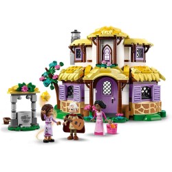 LEGO - Disney Wish Il Cottage di Asha, dal Film Wish con Mini Bamboline di Asha, Sakina e Sabino e la Figura di Star - 43231