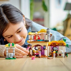 LEGO - Disney Wish Il Cottage di Asha, dal Film Wish con Mini Bamboline di Asha, Sakina e Sabino e la Figura di Star - 43231